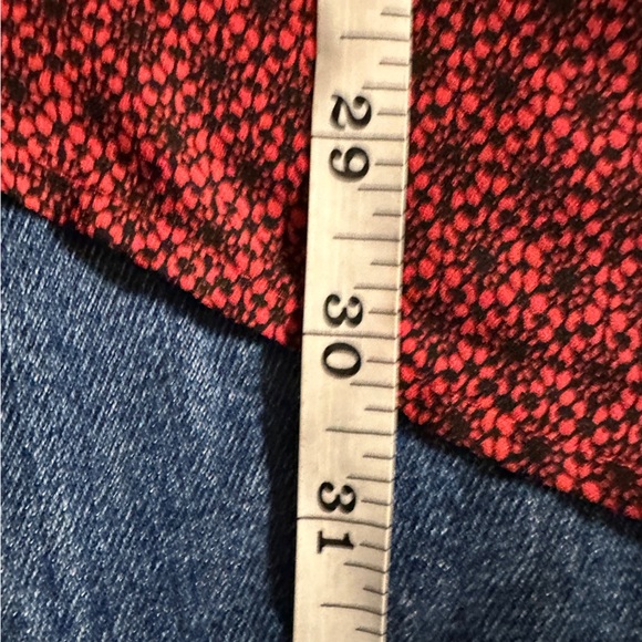 Ann Taylor Loft Sheer Tunic Blouse. - Picture 5 of 6